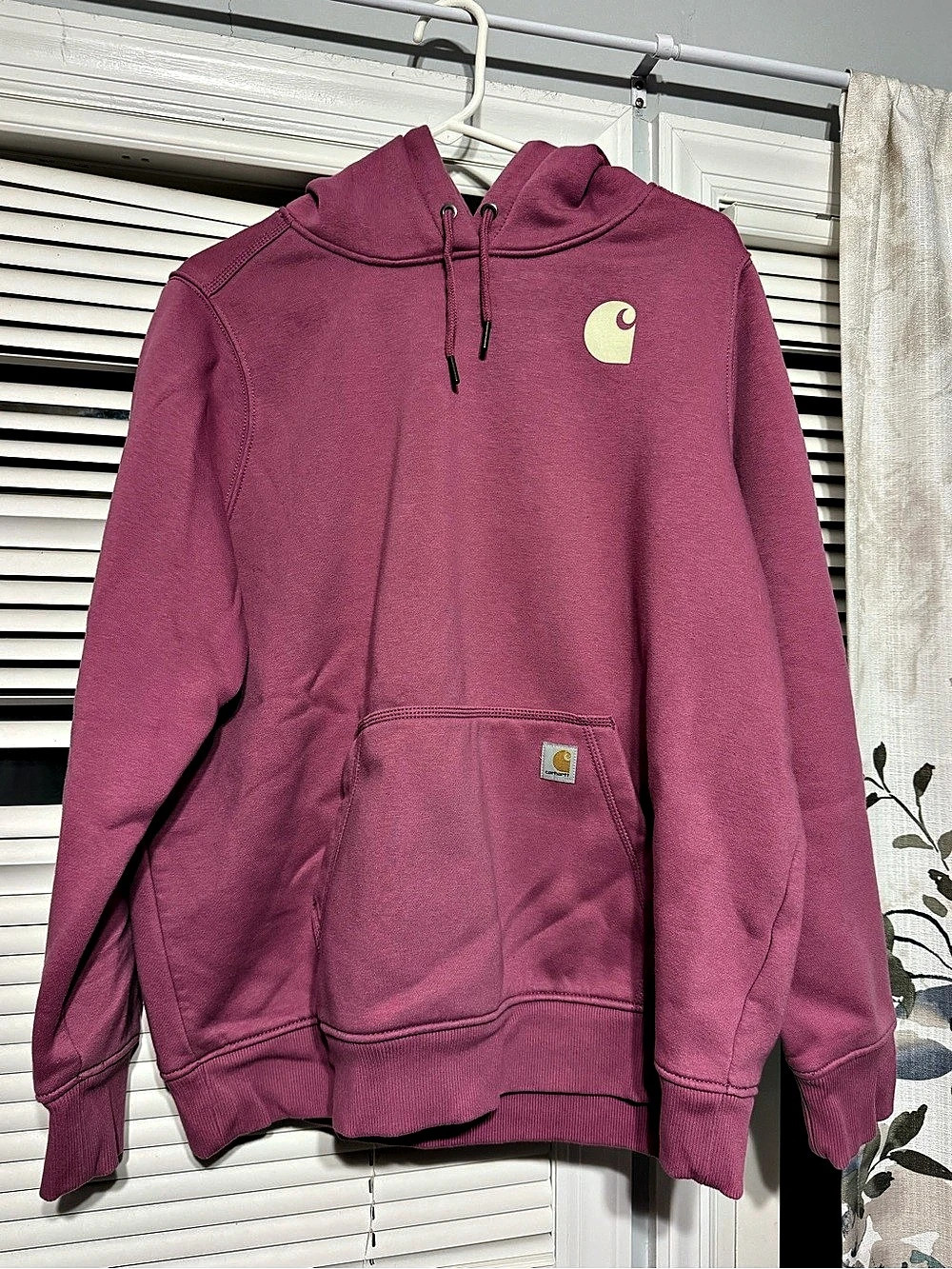 Carhartt Relaxed Fit Hoodie Pink Size XL